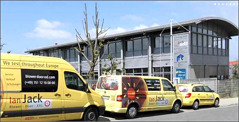 Ian Jack - Bower-Door-XXL: Luftdichtheitsmessung in Geb�uden