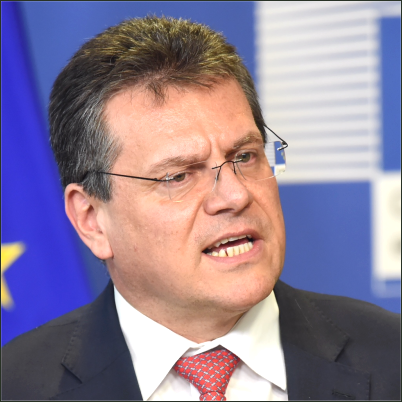 Maro efčovič, fr die Energieunion zustndige Vizeprsident der Europischen Kommission