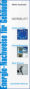 Merkblatt: Energie-Nachweise fr Gebude